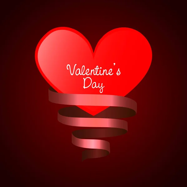 Feliz día de San Valentín — Vector de stock