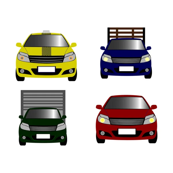 Serie di veicoli — Vettoriale Stock