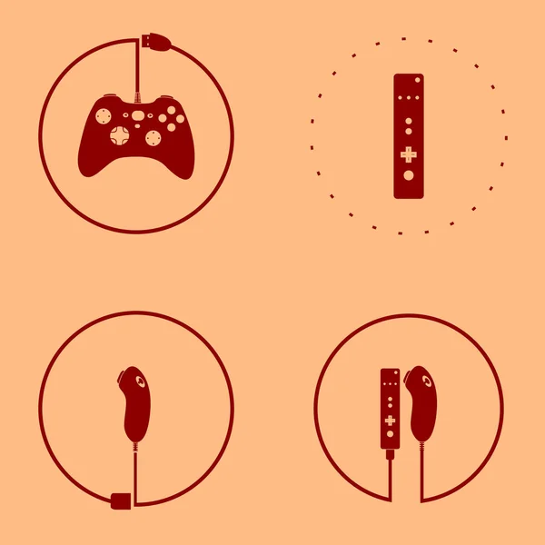 Ilustração conceitual do videogame — Vetor de Stock