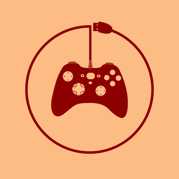 ビデオゲームの概念図 — ストックベクタ