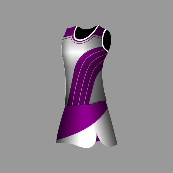 Sport uniforme illustratie — Stockvector