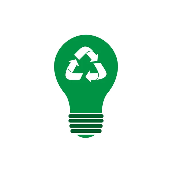 リサイクル可能なアイコンの図 — ストックベクタ