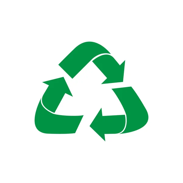 Recyclable icon illustration — Stock Vector