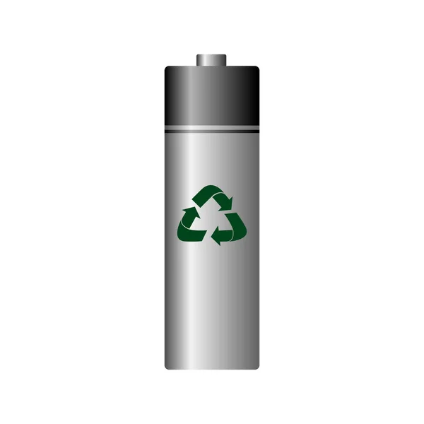 Recycleerbaar pictogram illustratie — Stockvector