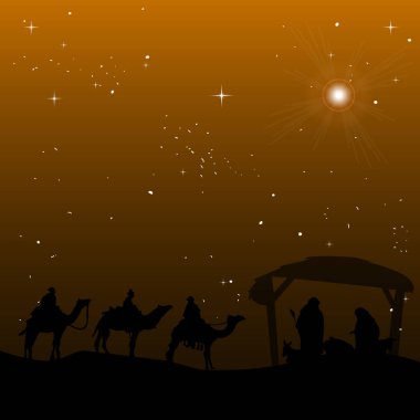 Renkli yemlik illüstrasyon