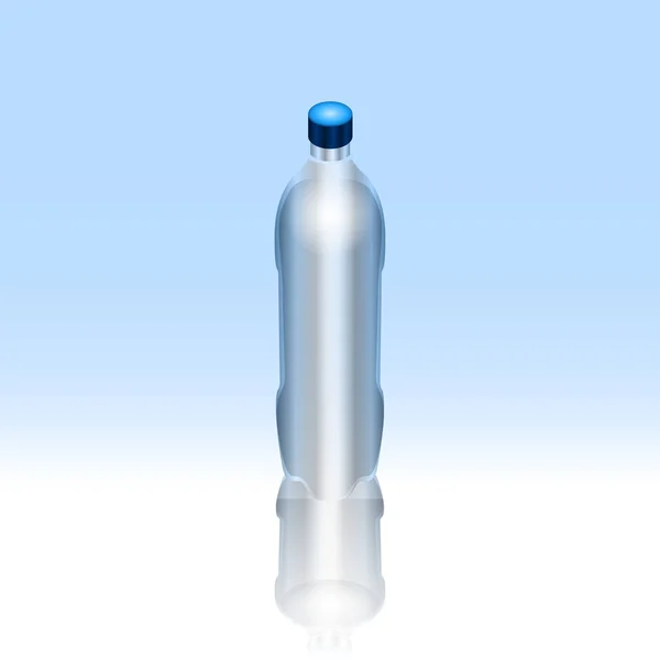 Isolierte Mineralwasserflasche — Stockvektor
