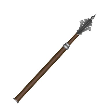 İzole Ortaçağ silah