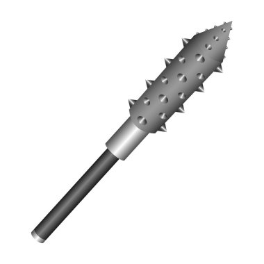 İzole Ortaçağ silah