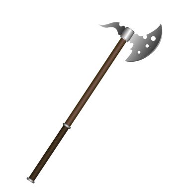 İzole Ortaçağ silah