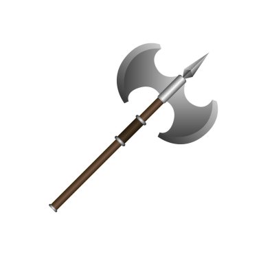 İzole Ortaçağ silah