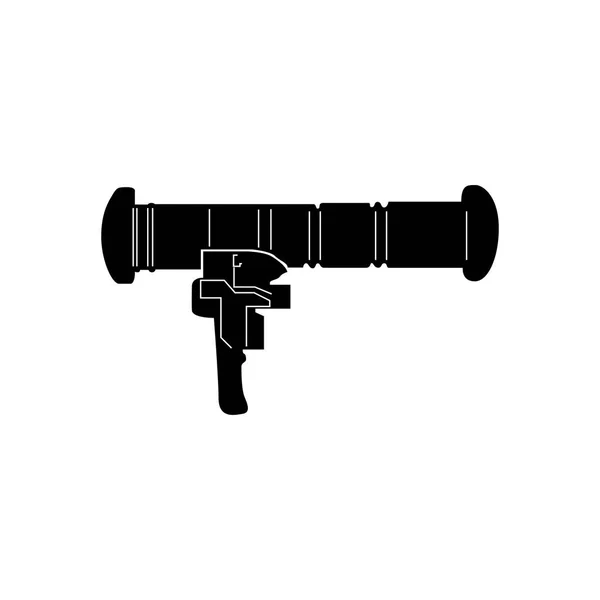 Illustration d'arme isolée — Image vectorielle