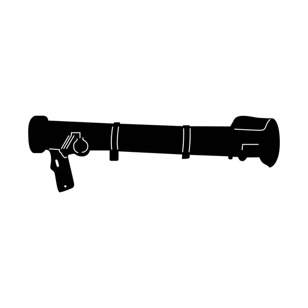Ilustração de arma isolada —  Vetores de Stock