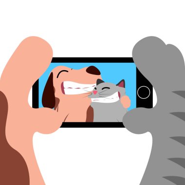 Selfie kavramsal çizimi