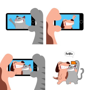 Selfie kavramsal çizimi