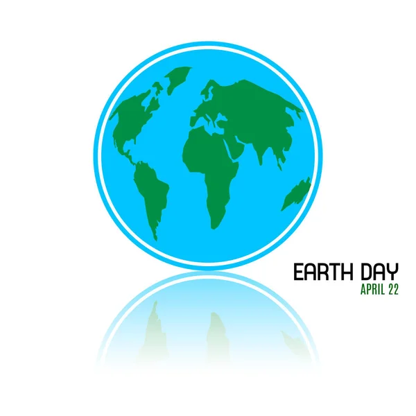 Earth day illustration — Stock Vector