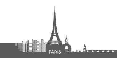 Paris izole cityscape