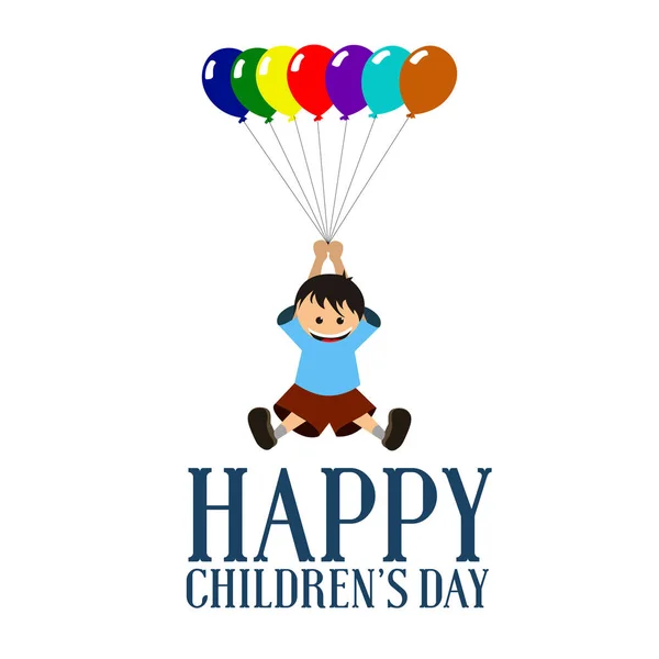Szczęśliwy dzień dla dzieci — Wektor stockowy
