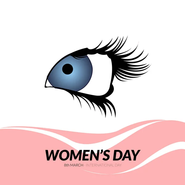 Happy Women's day — Stock Vector