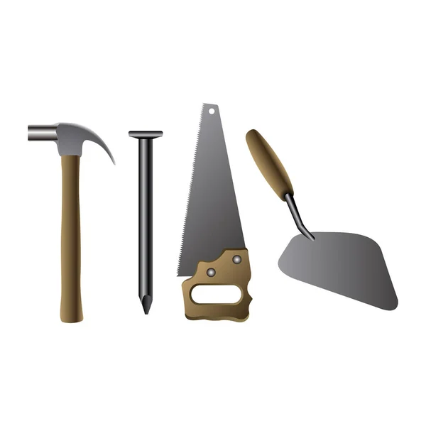 Set of construction icons — Stock Vector