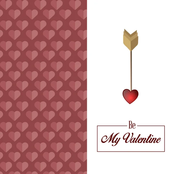 С Днем Святого Валентина! — стоковый вектор