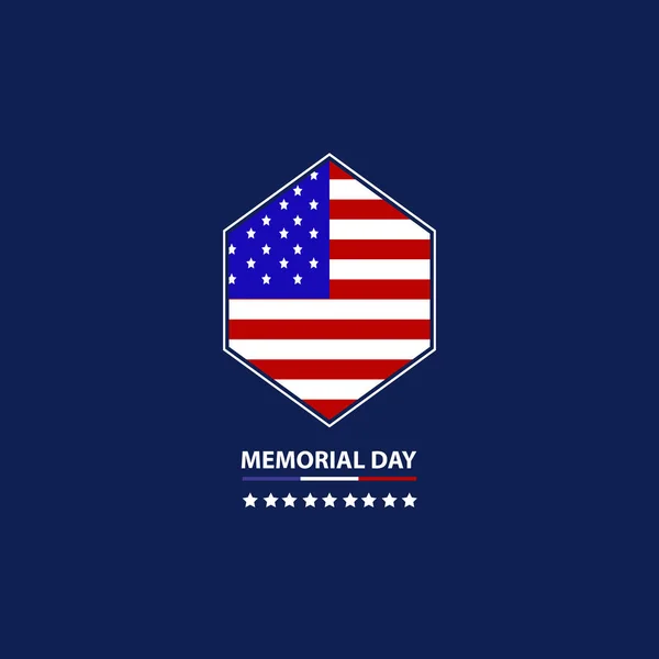 Memorial Day illustratie — Stockvector