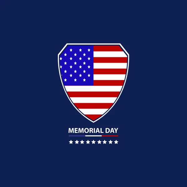 Memorial Day illustratie — Stockvector