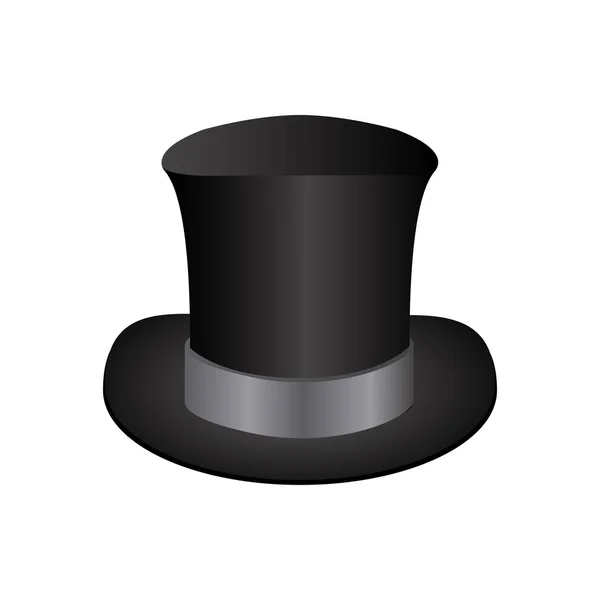 Izolované bokovky klobouk — Stockový vektor