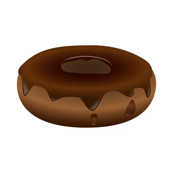 Isoliertes Donut-Produkt — Stockvektor