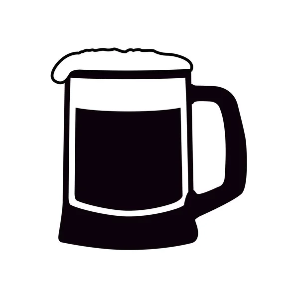 Ícone de cerveja isolado —  Vetores de Stock
