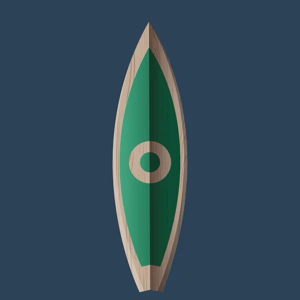 Isolado Surfboard ilustração — Vetor de Stock