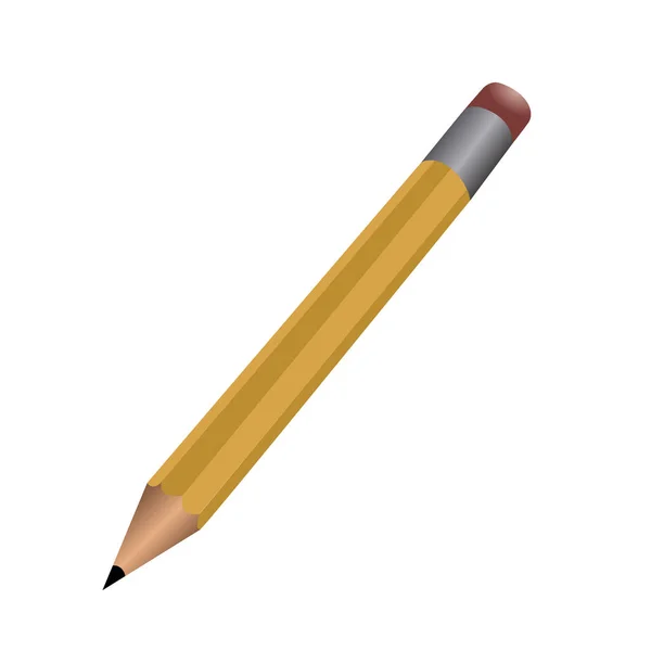 İzole edilmiş kalem simgesi — Stok Vektör