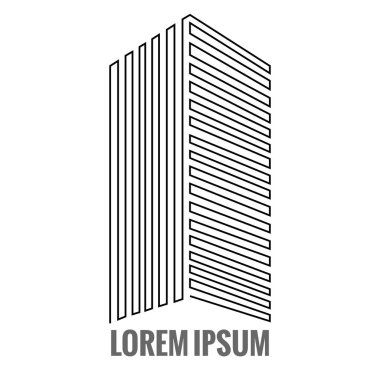 Yalıtılmış bina logosu