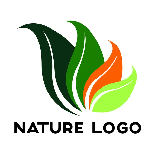 Isolated nature logo — Stock Vector