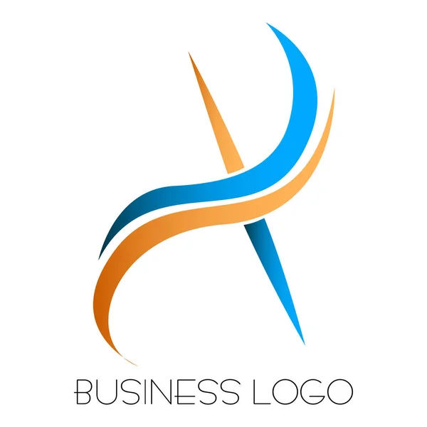 Logotipo comercial isolado — Vetor de Stock