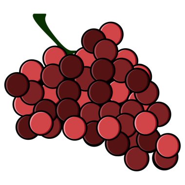 İzole komik blackberry