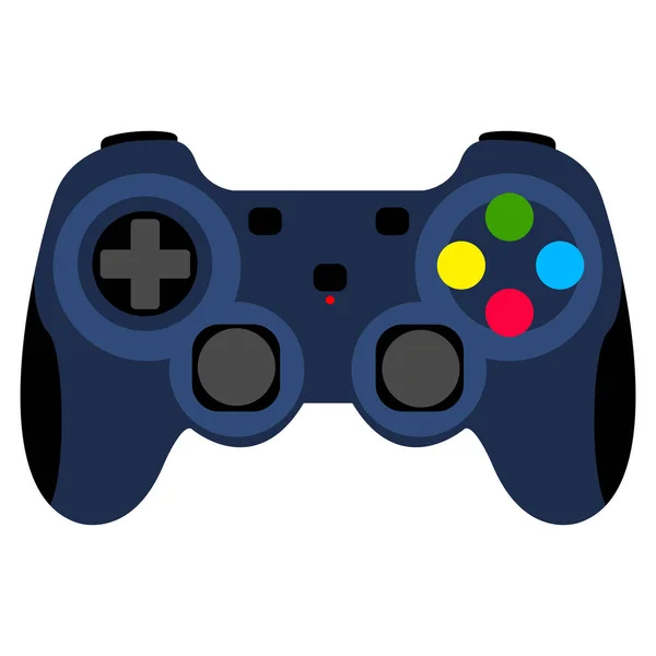 Geïsoleerde videogame joystick — Stockvector