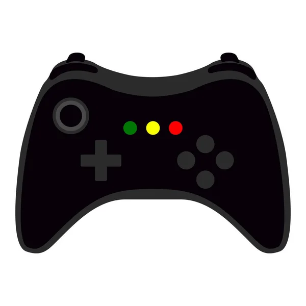 Geïsoleerde videogame joystick — Stockvector