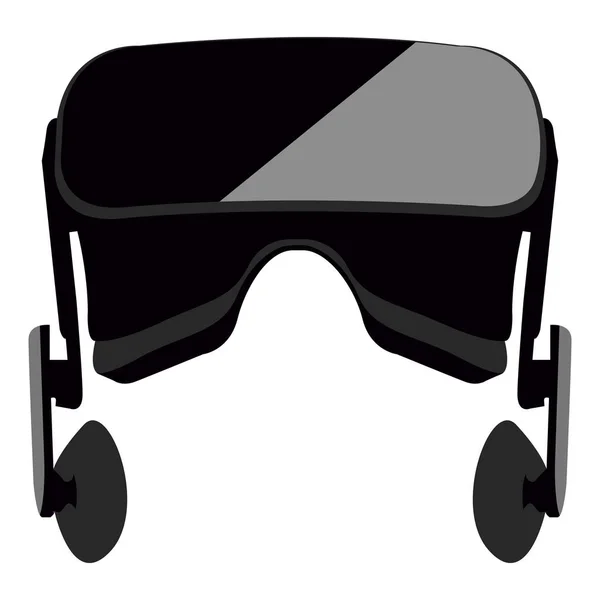 Isolerade virtuell verklighet glasögon — Stock vektor