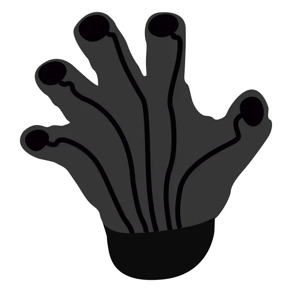 孤立的虚拟现实手套 — 图库矢量图片