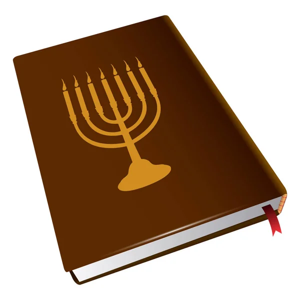 Izolowanych żydowskich tanaj — Wektor stockowy