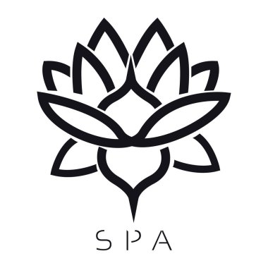 İzole spa logosu
