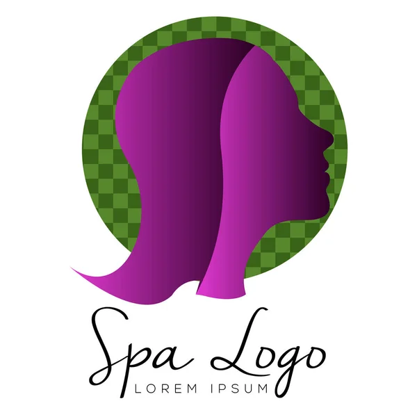 孤立したスパのロゴ — ストックベクタ