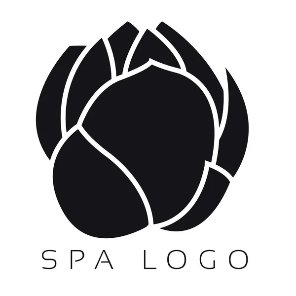 Logo isolé du spa — Image vectorielle