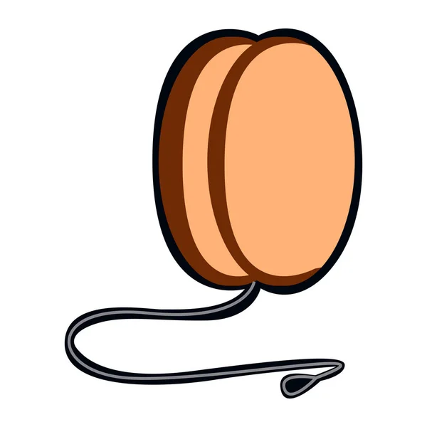 Isolated yo-yo toy — Stock Vector