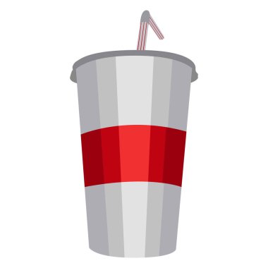 İzole soda içecek