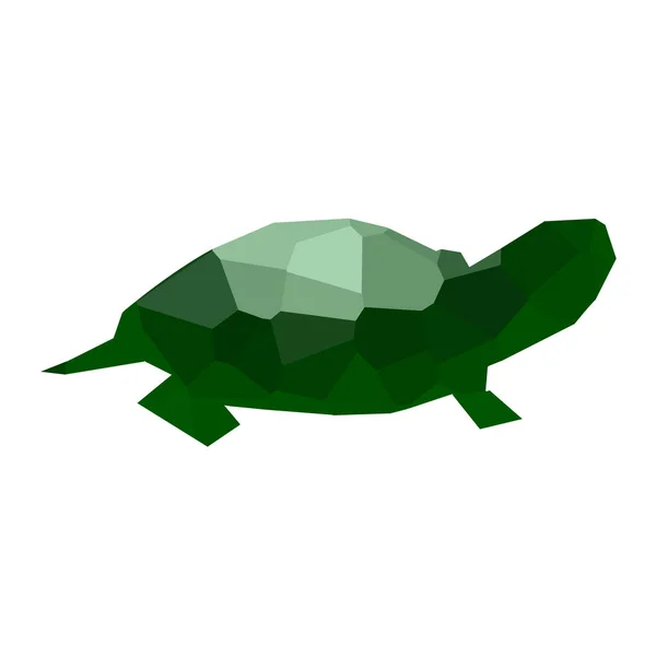 低聚龟 — 图库矢量图片