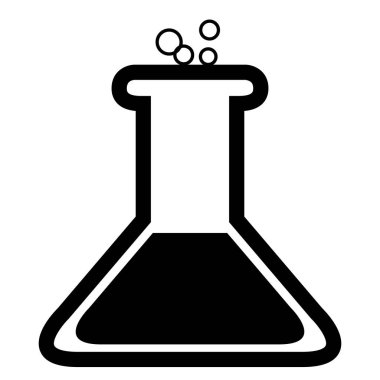 İzole kimya simgesi