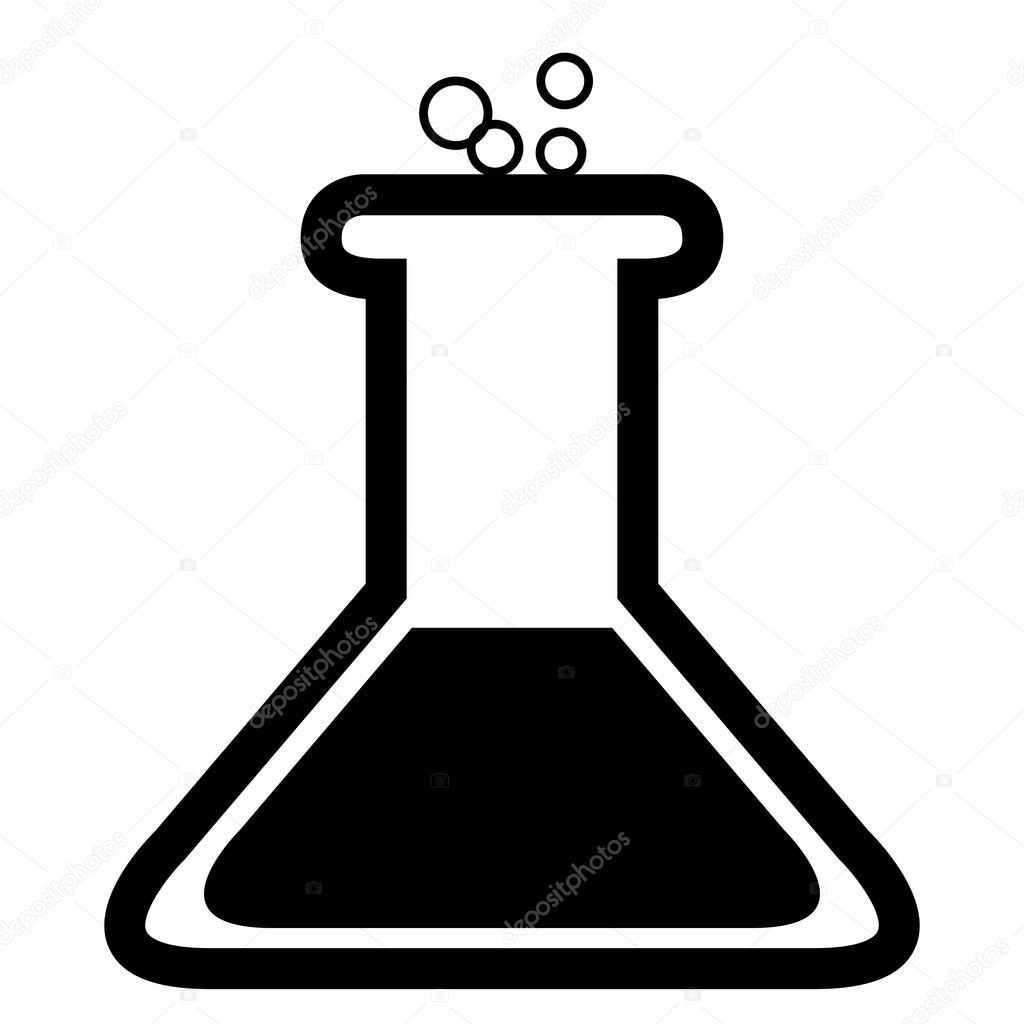 Isolated chemistry icon