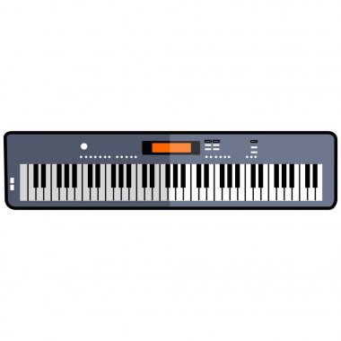 İzole klavye simgesini