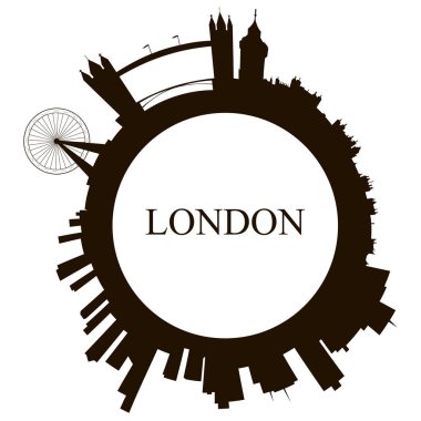 İzole Londra manzarası